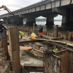 台61線玄寶大橋橋基保護工程
